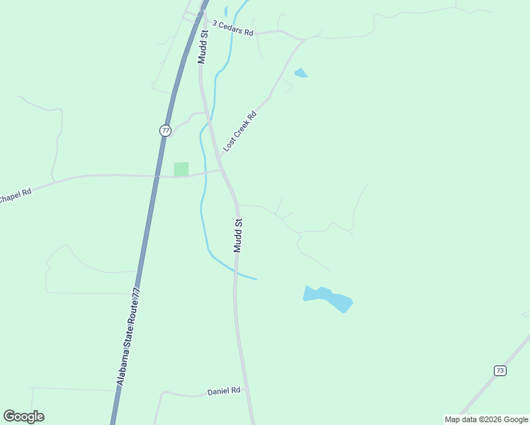 map of restaurants, bars, coffee shops, grocery stores, and more near 10972 Mudd Street in Ohatchee