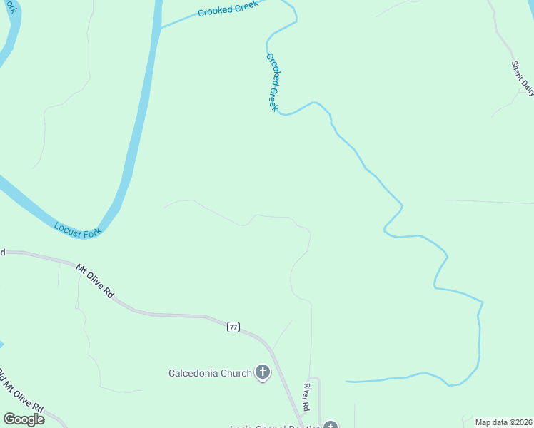 map of restaurants, bars, coffee shops, grocery stores, and more near 1500 River Road in Gardendale