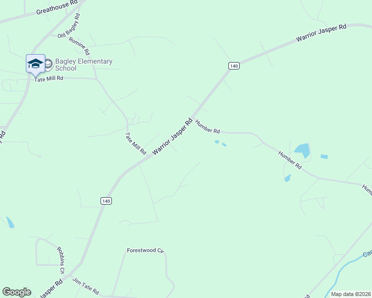 map of restaurants, bars, coffee shops, grocery stores, and more near 4754 Warrior Jasper Road in Dora