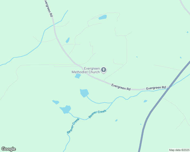 map of restaurants, bars, coffee shops, grocery stores, and more near 2587 Evergreen Road in Springville