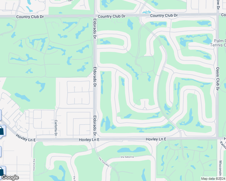 map of restaurants, bars, coffee shops, grocery stores, and more near 639 Mesa Grande Drive in Palm Desert