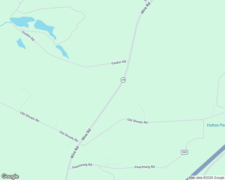 map of restaurants, bars, coffee shops, grocery stores, and more near 3315 Wire Rd in Monetta