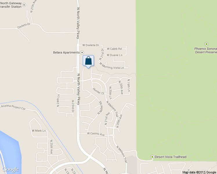 map of restaurants, bars, coffee shops, grocery stores, and more near 29310 North 20th Lane in Phoenix