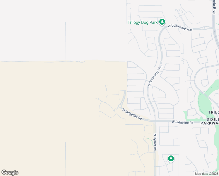 map of restaurants, bars, coffee shops, grocery stores, and more near West Dixileta Drive in Peoria
