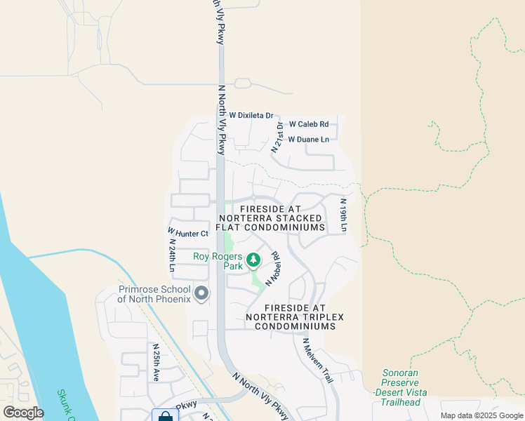 map of restaurants, bars, coffee shops, grocery stores, and more near 2141 West Tallgrass Trail in Phoenix
