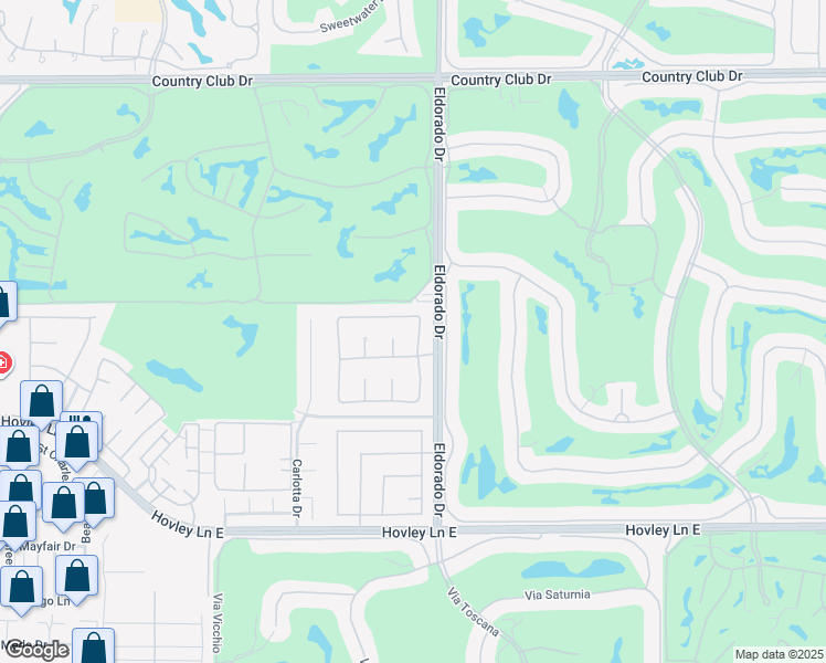 map of restaurants, bars, coffee shops, grocery stores, and more near 5 Amalfi Drive in Palm Desert