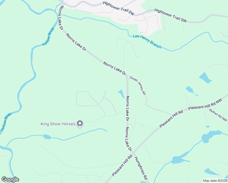 map of restaurants, bars, coffee shops, grocery stores, and more near 1573 Norris Lake Way in Snellville