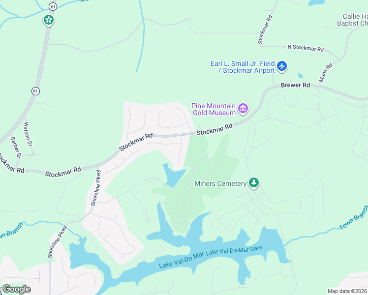 map of restaurants, bars, coffee shops, grocery stores, and more near 2010 Sweet Bay Drive in Villa Rica