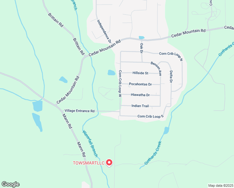 map of restaurants, bars, coffee shops, grocery stores, and more near 7594 Hiawatha Drive in Douglasville
