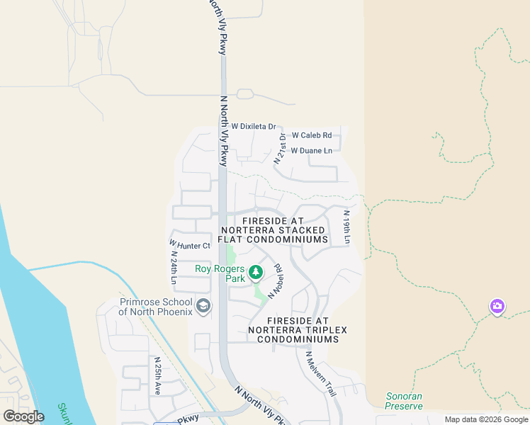 map of restaurants, bars, coffee shops, grocery stores, and more near 2140 West Tallgrass Trail in Phoenix