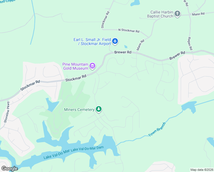 map of restaurants, bars, coffee shops, grocery stores, and more near 1008 Landon Drive in Villa Rica