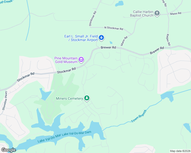 map of restaurants, bars, coffee shops, grocery stores, and more near 1028 Landon Drive in Villa Rica