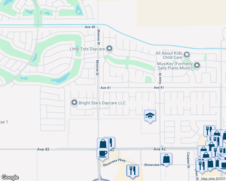map of restaurants, bars, coffee shops, grocery stores, and more near 82118 Dunn Dr in Indio
