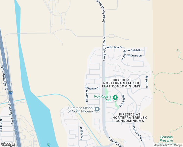 map of restaurants, bars, coffee shops, grocery stores, and more near 2352 West Barwick Drive in Phoenix