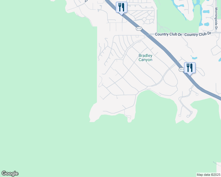 map of restaurants, bars, coffee shops, grocery stores, and more near 41950 Tonopah Road in Rancho Mirage