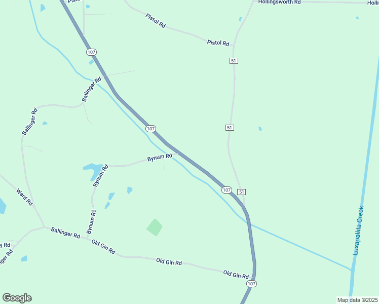 map of restaurants, bars, coffee shops, grocery stores, and more near 2168 Alabama 107 in Fayette