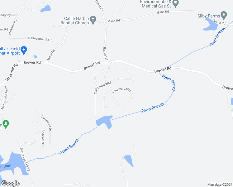 map of restaurants, bars, coffee shops, grocery stores, and more near 2498 Napa Valley Drive in Villa Rica