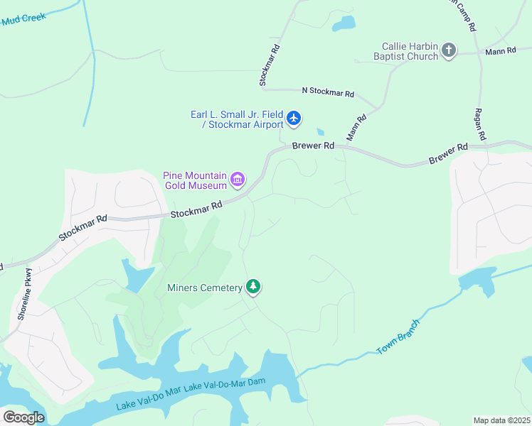 map of restaurants, bars, coffee shops, grocery stores, and more near 2004 Creek Pointe Way in Villa Rica