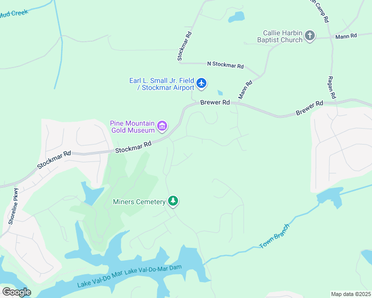 map of restaurants, bars, coffee shops, grocery stores, and more near 2004 Creek Pointe Way in Villa Rica