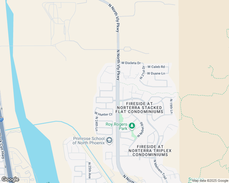 map of restaurants, bars, coffee shops, grocery stores, and more near 29419 North 23rd Drive in Phoenix