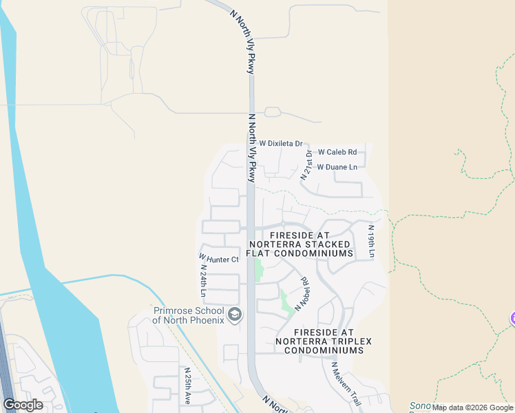map of restaurants, bars, coffee shops, grocery stores, and more near 29419 North 23rd Drive in Phoenix