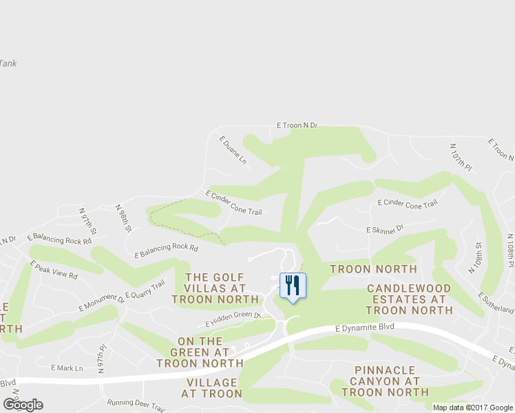 map of restaurants, bars, coffee shops, grocery stores, and more near 10168 East Cinder Cone Trail in Scottsdale