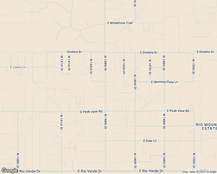 map of restaurants, bars, coffee shops, grocery stores, and more near 29301 North 144th Street in Scottsdale