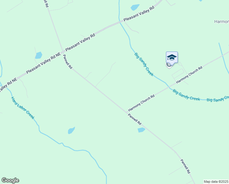 map of restaurants, bars, coffee shops, grocery stores, and more near 1960 Pannell Road in Monroe