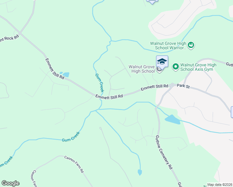 map of restaurants, bars, coffee shops, grocery stores, and more near 5014 Emmett Still Road in Loganville