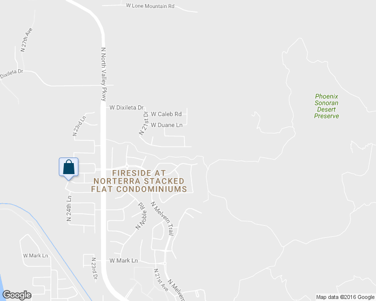 map of restaurants, bars, coffee shops, grocery stores, and more near 1917 West Morning Vista Lane in Phoenix