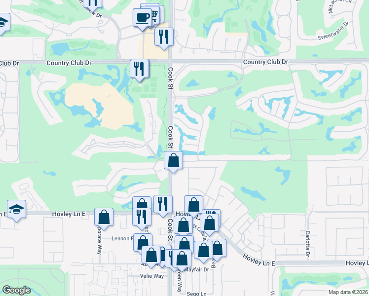 map of restaurants, bars, coffee shops, grocery stores, and more near 81 Palomino Circle in Palm Desert