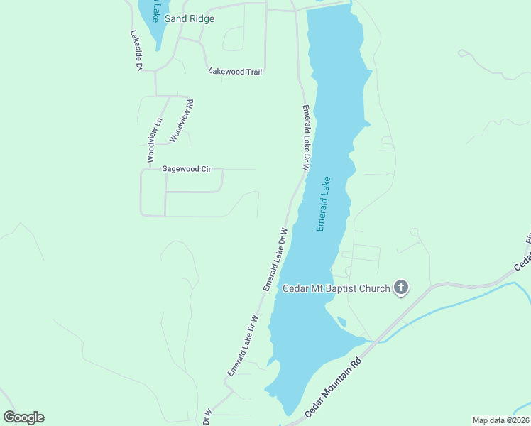 map of restaurants, bars, coffee shops, grocery stores, and more near 8504 Woodview Lane in Pinson