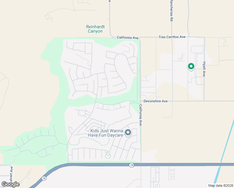 map of restaurants, bars, coffee shops, grocery stores, and more near 7791 Armour Drive in Hemet