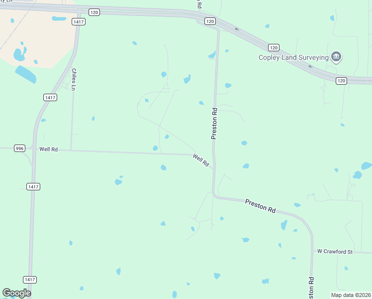 map of restaurants, bars, coffee shops, grocery stores, and more near 837 Well Road in Denison