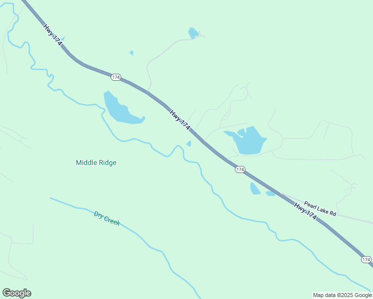 map of restaurants, bars, coffee shops, grocery stores, and more near 2750 Highway 174 in Springville