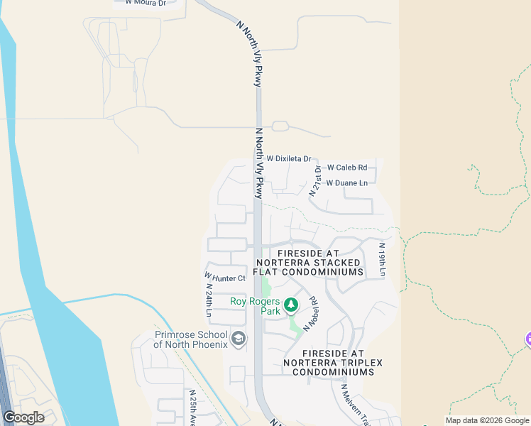 map of restaurants, bars, coffee shops, grocery stores, and more near 29248 North 22nd Lane in Phoenix