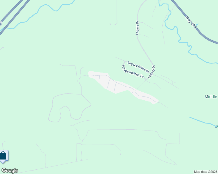 map of restaurants, bars, coffee shops, grocery stores, and more near 200 Blackberry Cove in Springville