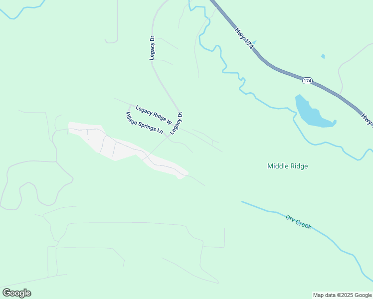 map of restaurants, bars, coffee shops, grocery stores, and more near 120 Village Springs Cove in Springville