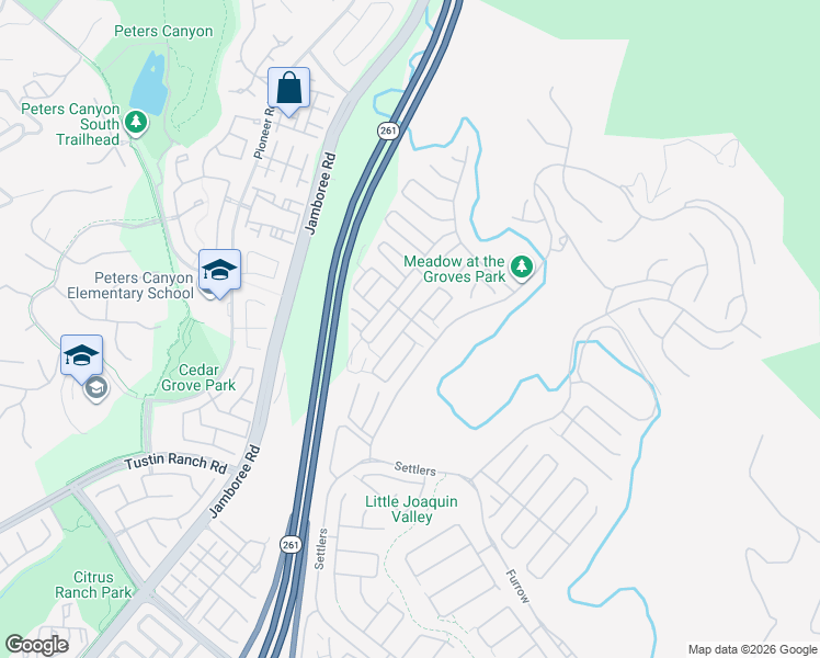 map of restaurants, bars, coffee shops, grocery stores, and more near 50 Derby in Irvine