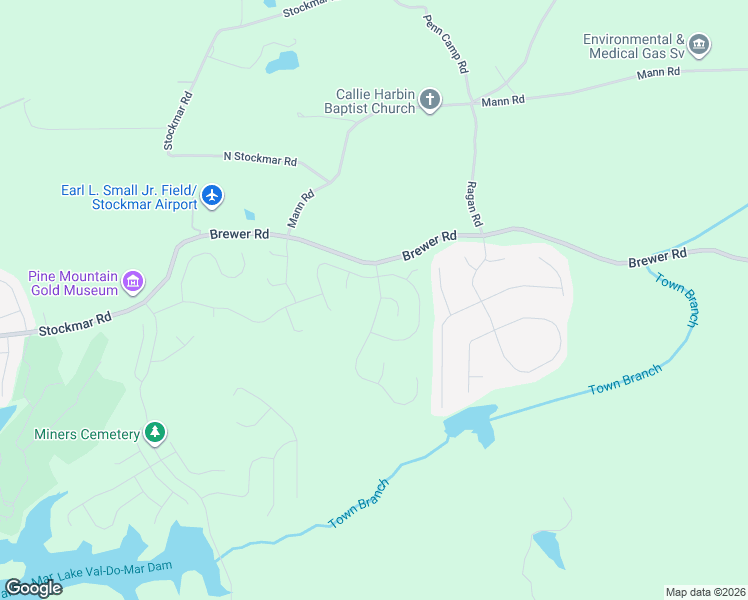 map of restaurants, bars, coffee shops, grocery stores, and more near 9140 Brewer Road in Villa Rica
