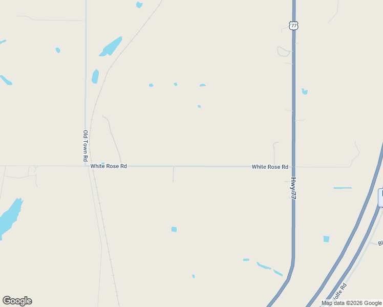 map of restaurants, bars, coffee shops, grocery stores, and more near 12484 White Rose Road in Thackerville