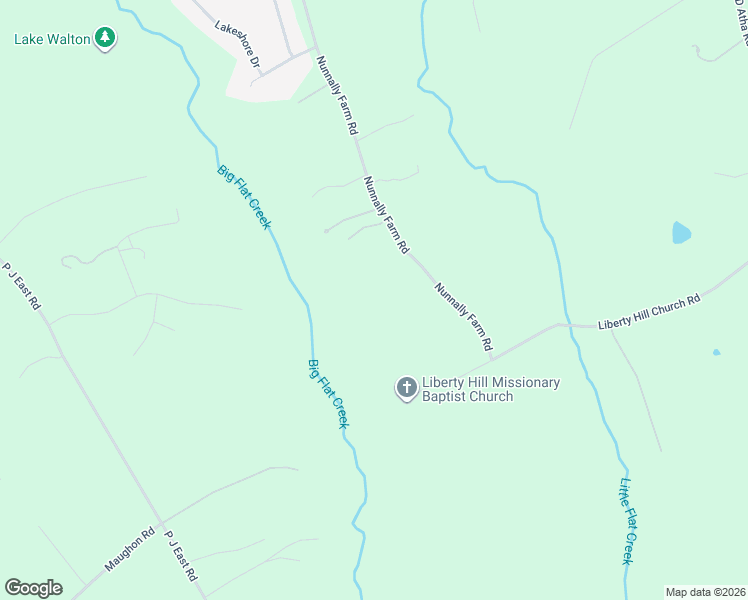 map of restaurants, bars, coffee shops, grocery stores, and more near 330 Nunnally Farm Road in Monroe