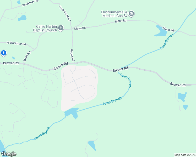 map of restaurants, bars, coffee shops, grocery stores, and more near 8979 Brewer Road in Douglasville