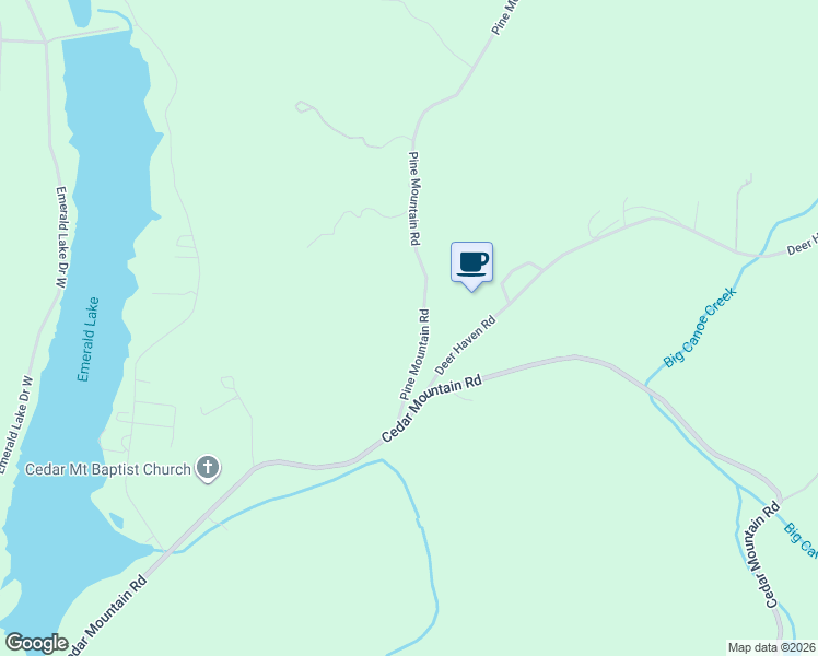 map of restaurants, bars, coffee shops, grocery stores, and more near 8560 Pine Mountain Road in Pinson