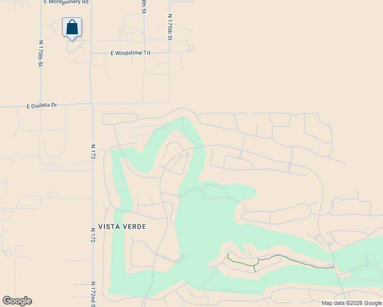 map of restaurants, bars, coffee shops, grocery stores, and more near 29329 North Horton Creek Trail in Rio Verde