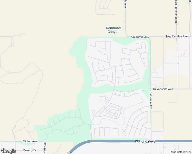 map of restaurants, bars, coffee shops, grocery stores, and more near 411 Garcia Drive in Hemet