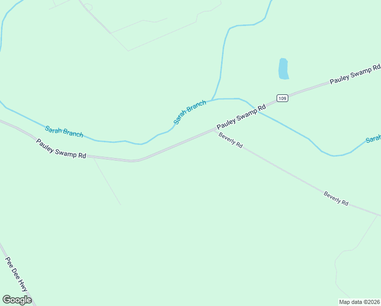 map of restaurants, bars, coffee shops, grocery stores, and more near 6662 Pauley Swamp Road in Conway