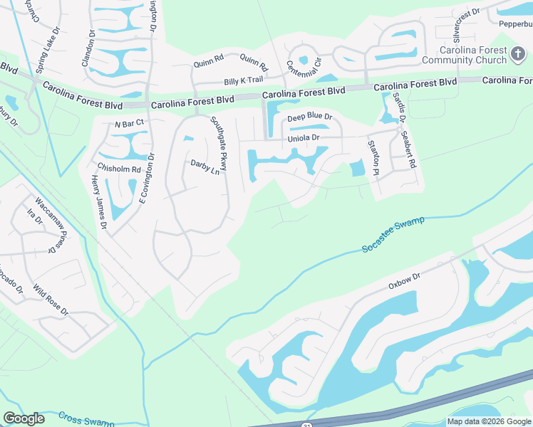 map of restaurants, bars, coffee shops, grocery stores, and more near 999 Desert Wheatgrass Drive in Myrtle Beach
