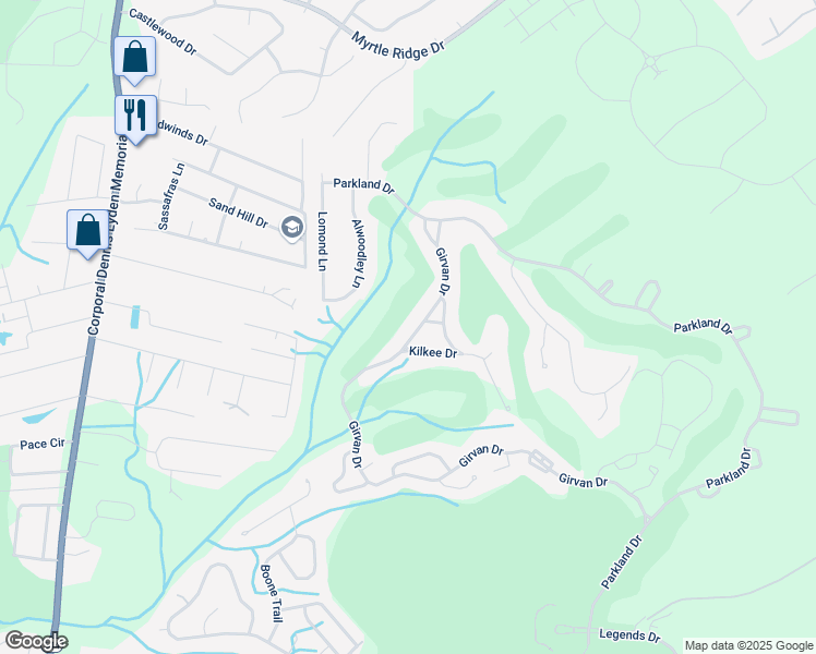 map of restaurants, bars, coffee shops, grocery stores, and more near 900 Berwick Lane in Myrtle Beach