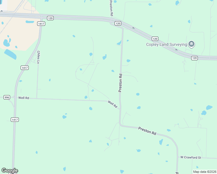 map of restaurants, bars, coffee shops, grocery stores, and more near 837 Well Rd in Denison